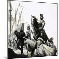 Francisco Pizarro and His Conquistadors-Severino Baraldi-Mounted Giclee Print
