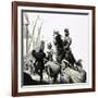 Francisco Pizarro and His Conquistadors-Severino Baraldi-Framed Giclee Print