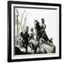 Francisco Pizarro and His Conquistadors-Severino Baraldi-Framed Giclee Print