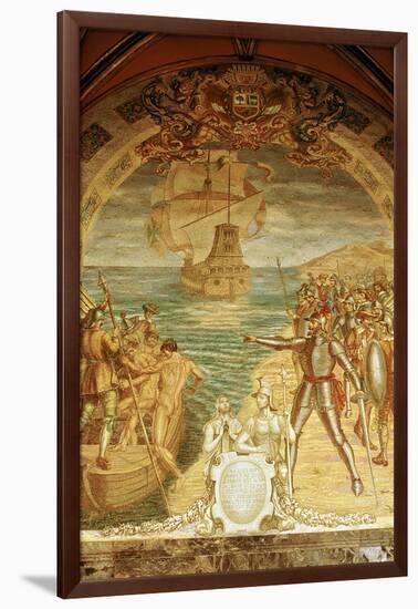 Francisco Pizarro (C1478-154), Spanish Conquistador-null-Framed Giclee Print