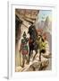 Francisco Pizarro Expedition Ascending the Andes to Conquer the Inca Empire in Peru-null-Framed Giclee Print