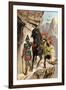 Francisco Pizarro Expedition Ascending the Andes to Conquer the Inca Empire in Peru-null-Framed Giclee Print