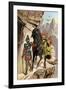 Francisco Pizarro Expedition Ascending the Andes to Conquer the Inca Empire in Peru-null-Framed Giclee Print