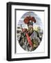 Francisco Pizarro Portrait in Full Armor-null-Framed Giclee Print