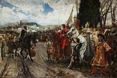 The Surrender of Granada in 1492-Francisco Pradilla Y Ortiz-Giclee Print