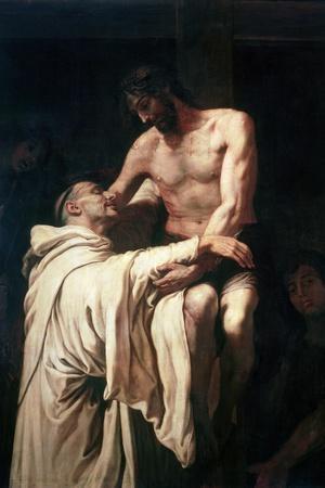 Christ Embracing St. Bernard