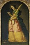 St, Bonaventura Praying, 1629-Francisco Zurbaran y Salazar-Framed Giclee Print