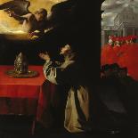 St, Bonaventura Praying, 1629-Francisco Zurbaran y Salazar-Stretched Canvas