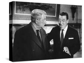 Franck Fernandel and Jean Gabin: L'Âge Ingrat, 1964-Marcel Dole-Stretched Canvas