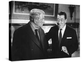 Franck Fernandel and Jean Gabin: L'Âge Ingrat, 1964-Marcel Dole-Stretched Canvas