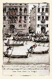 Vestimenta Del Dogo De Venecia En Ceremonias-Habiti D’Hvomeni Et Donne Venetiane 1609-Franco Giacomo-Art Print