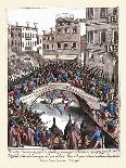 018-Baile En La Repuplica De Venecia-Habiti D’Hvomeni Et Donne Venetiane 1609-Franco Giacomo-Art Print