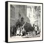 Franco-Prussian War: a Side Street in Sedan after the Surrender 1870-null-Framed Stretched Canvas