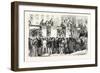 Franco-Prussian War: Arrival of a Convoy of French Prisoners in Berlin Germany 1870-null-Framed Giclee Print