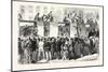 Franco-Prussian War: Arrival of a Convoy of French Prisoners in Berlin Germany 1870-null-Mounted Giclee Print