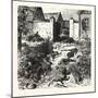 Franco-Prussian War: at the Entrance to the Castle Geisberg at Wissembourg on 4 August 1870, France-null-Mounted Giclee Print