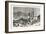 Franco-Prussian War: Battle Near Quesnel, November 23 1870-null-Framed Giclee Print