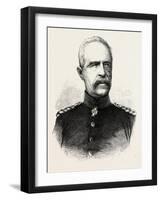 Franco-Prussian War: Bonin General, Governor General of Lorraine-null-Framed Giclee Print