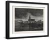 Franco-Prussian War: Chapel of the Seminar of Pont-A-Mousson, Converted into a Main Hospital, 1870-null-Framed Giclee Print