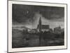 Franco-Prussian War: Chapel of the Seminar of Pont-A-Mousson, Converted into a Main Hospital, 1870-null-Mounted Giclee Print