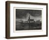 Franco-Prussian War: Chapel of the Seminar of Pont-A-Mousson, Converted into a Main Hospital, 1870-null-Framed Giclee Print