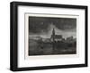 Franco-Prussian War: Chapel of the Seminar of Pont-A-Mousson, Converted into a Main Hospital, 1870-null-Framed Giclee Print