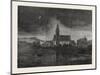 Franco-Prussian War: Chapel of the Seminar of Pont-A-Mousson, Converted into a Main Hospital, 1870-null-Mounted Giclee Print