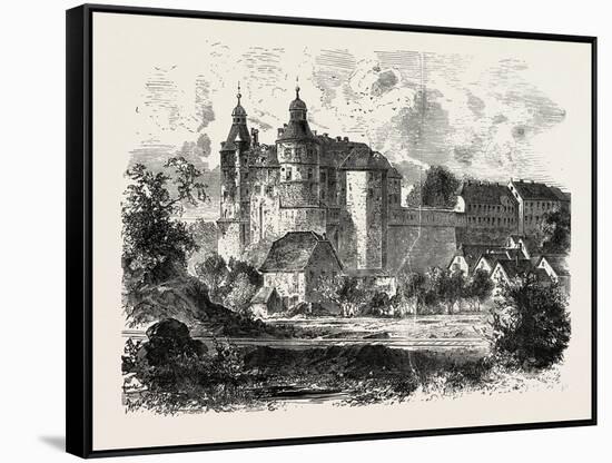 Franco-Prussian War: Chateau De Montbeliard, France, 1870-null-Framed Stretched Canvas