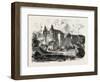 Franco-Prussian War: Chateau De Montbeliard, France, 1870-null-Framed Giclee Print