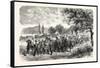 Franco-Prussian War: Convoy of Prisoners of the Army of Metz-null-Framed Stretched Canvas