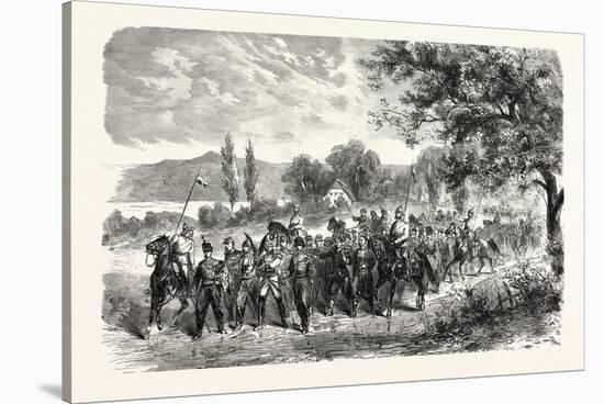 Franco-Prussian War: Convoy of Prisoners of the Army of Metz-null-Stretched Canvas