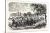 Franco-Prussian War: Convoy of Prisoners of the Army of Metz-null-Stretched Canvas