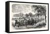 Franco-Prussian War: Convoy of Prisoners of the Army of Metz-null-Framed Stretched Canvas