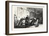 Franco-Prussian War: Council of War at the Hotel the Prefecture at Versailles the December 6, 1870-null-Framed Giclee Print