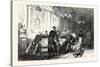 Franco-Prussian War: Council of War at the Hotel the Prefecture at Versailles the December 6, 1870-null-Stretched Canvas