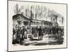 Franco-Prussian War: Departure of the Emperor of the French and the Prince Imperial from the Railwa-null-Mounted Giclee Print