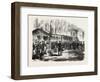 Franco-Prussian War: Departure of the Emperor of the French and the Prince Imperial from the Railwa-null-Framed Giclee Print