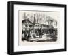 Franco-Prussian War: Departure of the Emperor of the French and the Prince Imperial from the Railwa-null-Framed Giclee Print