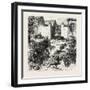 Franco-Prussian War: Entry of the Castle of Schaffenbourg-null-Framed Giclee Print