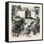 Franco-Prussian War: Entry of the Castle of Schaffenbourg-null-Framed Stretched Canvas