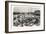 Franco-Prussian War: Established Hospital in Tents and in Cars-null-Framed Giclee Print