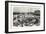 Franco-Prussian War: Established Hospital in Tents and in Cars-null-Framed Giclee Print