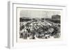 Franco-Prussian War: Established Hospital in Tents and in Cars-null-Framed Giclee Print