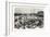 Franco-Prussian War: Established Hospital in Tents and in Cars-null-Framed Giclee Print