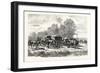 Franco-Prussian War: Field Smithy or Forge, at a Field Artillery Regiment-null-Framed Giclee Print