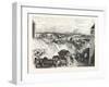 Franco-Prussian War: Fortification Work at the Gate of Clignancourt Paris, France-null-Framed Giclee Print