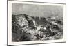 Franco-Prussian War: French Battery Left on Mont-Avron-null-Mounted Giclee Print