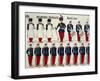 Franco-Prussian War, French Infantry-null-Framed Giclee Print