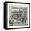 Franco-Prussian War: French Triumphal Train to Berlin, Germany-null-Framed Stretched Canvas