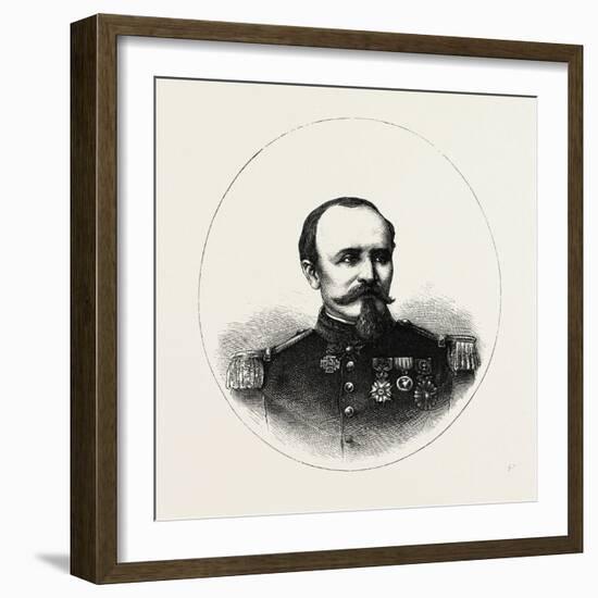 Franco-Prussian War: General Bellemare, 1824 - 1905, French-null-Framed Giclee Print